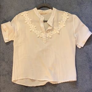 Vintage white top
